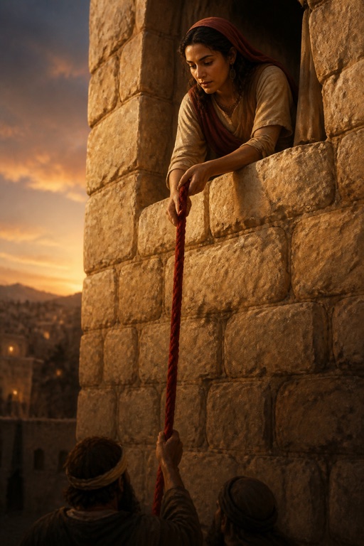 Rahab portrait from the My Bible Companion People library